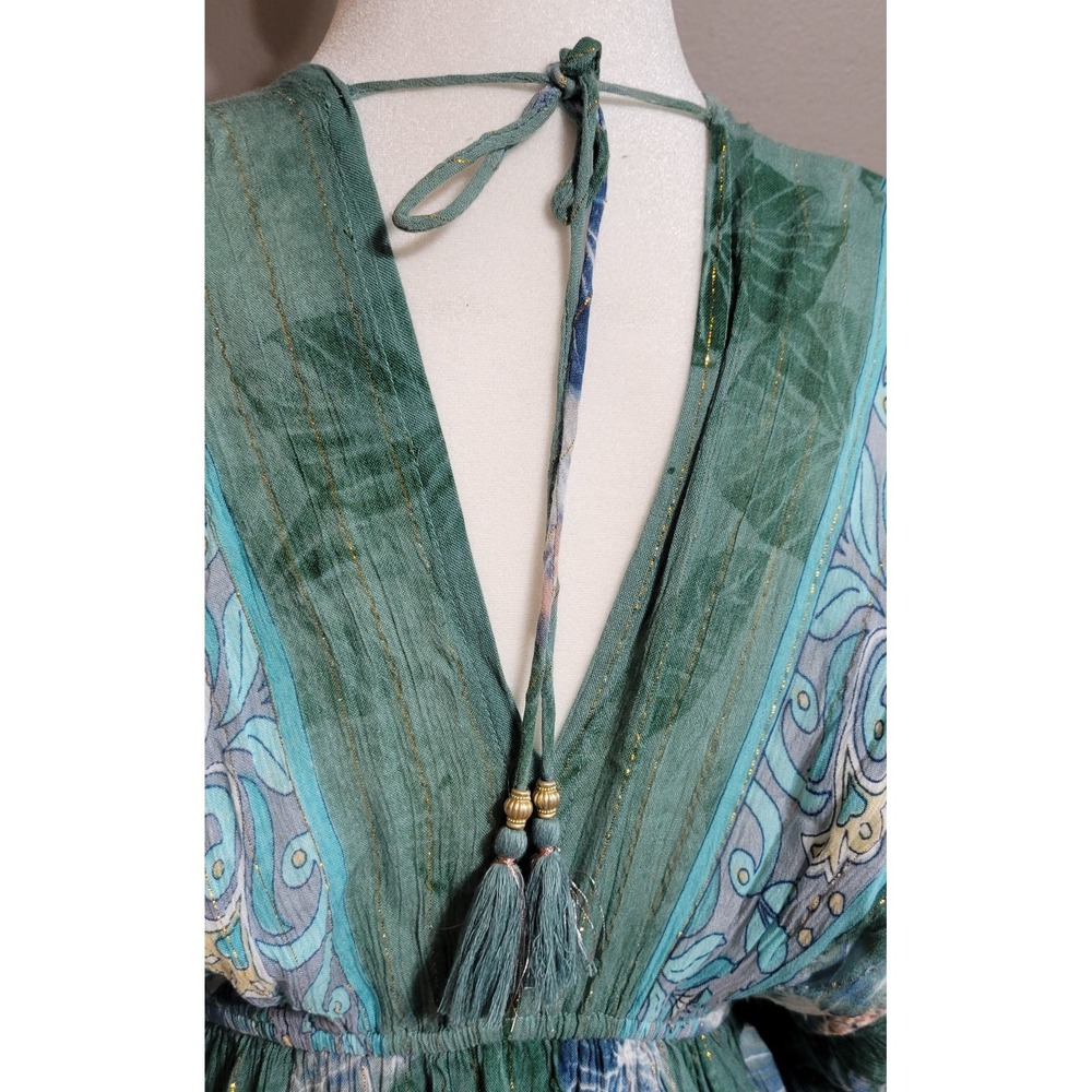 Zury Boho Chic Kimono Maxi Dress - Picture 8 of 9